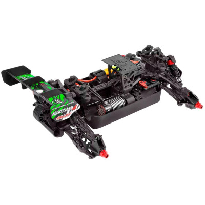 PUNISHER-4 - Monster Truck 4WD 3-4S - RTR - zelená