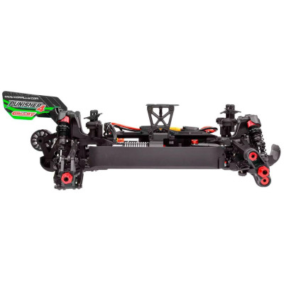 PUNISHER-4 - Monster Truck 4WD 3-4S - RTR - zelená