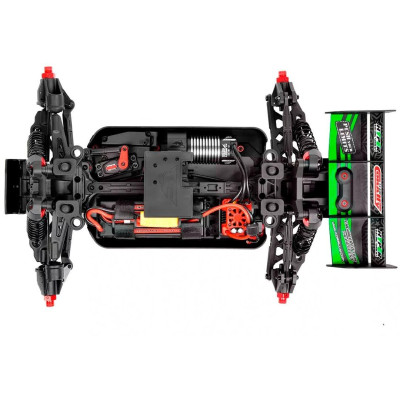 PUNISHER-4 - Monster Truck 4WD 3-4S - RTR - zelená