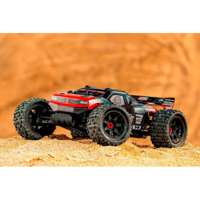PUNISHER-4 - Monster Truck 4WD 3-4S - RTR - červená