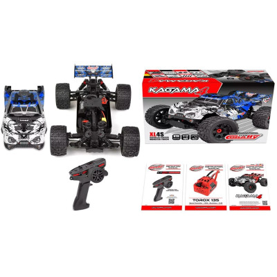 KAGAMA-4 - Monster Truck 4WD 3-4S - RTR - modrá