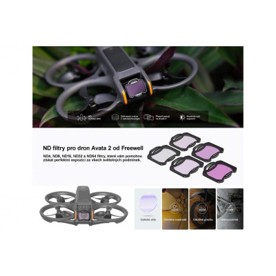 Freewell ND64 filtr pro DJI Avata 2