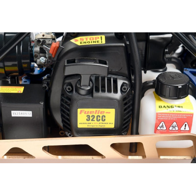 HiMOTO 1:5 Monster Truck MEGAP MXT-5 32cc 2,4 GHz RTR set, modrá