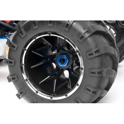 HiMOTO 1:5 Monster Truck MEGAP MXT-5 32cc 2,4 GHz RTR set, modrá