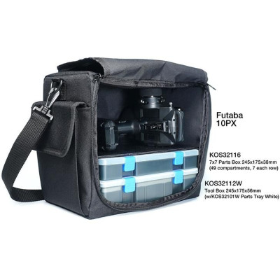 Víceúčelová taška pro vysílač i RC auta 1/16 a menší