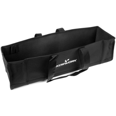 Hosszú szállítótáska RC autókhoz és tartozékokhoz (hosszúság 690 mm, 5 mm vastag alj)