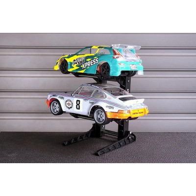 Skládací stojánek pro RC auta, výška 325 mm, 2 patra