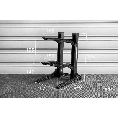 Skládací stojánek pro RC auta, výška 325 mm, 2 patra