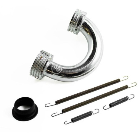 Extra erős terepjáró +10 mm-es kipufogó könyök
