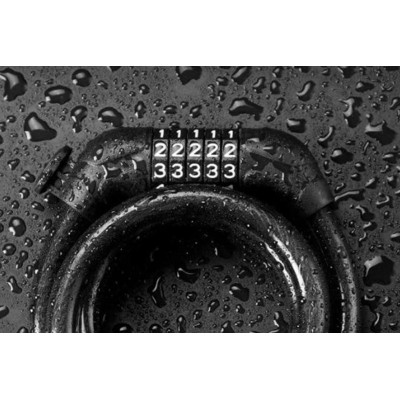 Kódový zámek z ocelového lana (110cm)