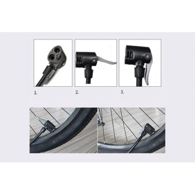 Wheelup - MINI přenosná nožní pumpa