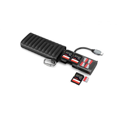 TELESIN 2in1 kártyaolvasó & tároló tok