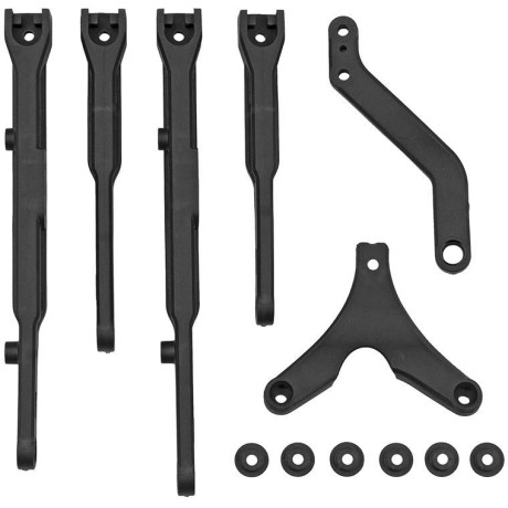 RC10B84 Alváz rugóstagok