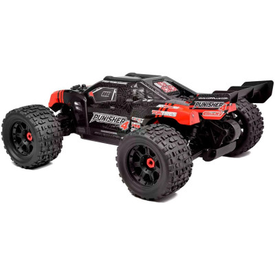 PUNISHER-4 - Monster Truck 4WD 3-4S - RTR - červená