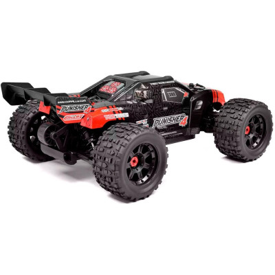 PUNISHER-4 - Monster Truck 4WD 3-4S - RTR - červená