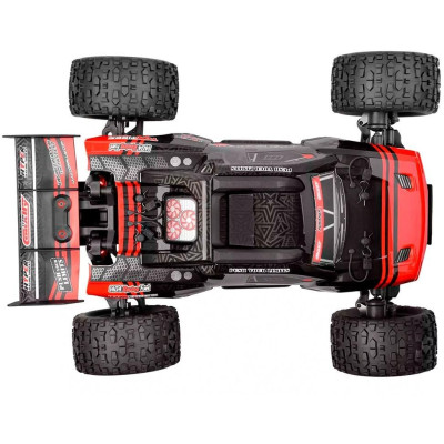 PUNISHER-4 - Monster Truck 4WD 3-4S - RTR - červená