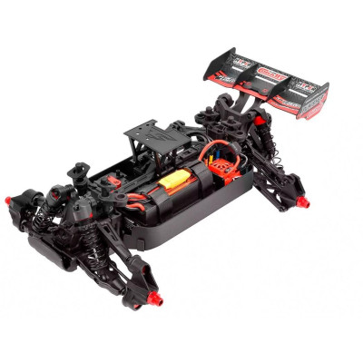 PUNISHER-4 - Monster Truck 4WD 3-4S - RTR - červená