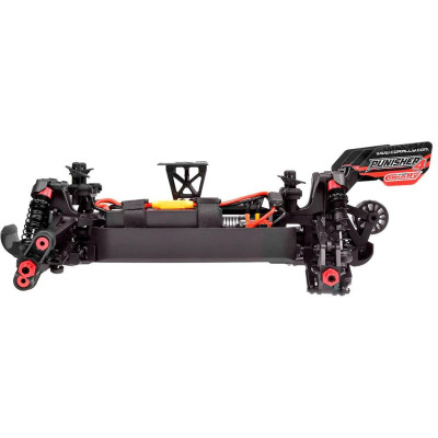 PUNISHER-4 - Monster Truck 4WD 3-4S - RTR - červená