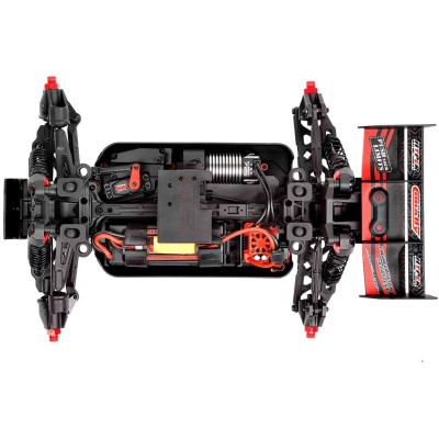 PUNISHER-4 - Monster Truck 4WD 3-4S - RTR - červená