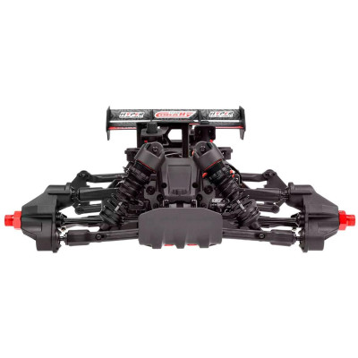 PUNISHER-4 - Monster Truck 4WD 3-4S - RTR - červená