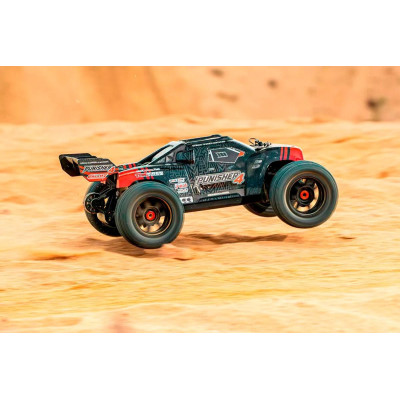 PUNISHER-4 - Monster Truck 4WD 3-4S - RTR - červená