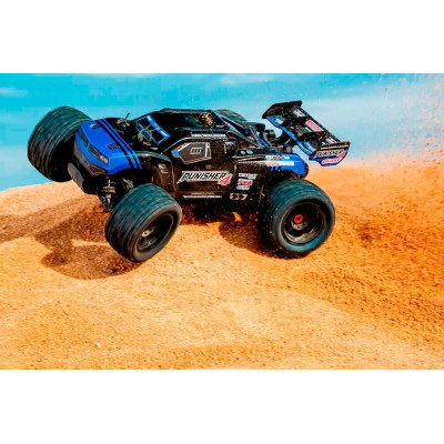 PUNISHER-4 - Monster Truck 4WD 3-4S - RTR - červená