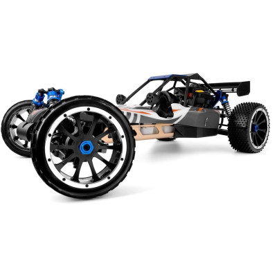 HiMOTO 1:5 Buggy RAPTOR 5XB 32cc 2.4 GHz RTR szett, szürke