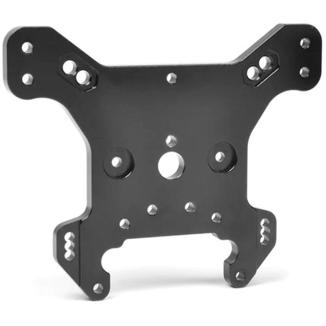 Věž tlumičů - zadní - 5mm - Hliníková - černá - 1 ks