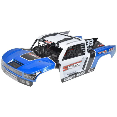 Polykarbonátová karoserie - SHIROI - lakovaná - modrá - předřezaná - vč. Samolepek