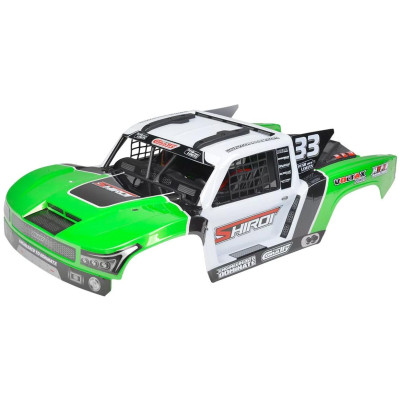 Polykarbonátová karoserie - SHIROI - lakovaná - zelená - předřezaná - vč. Samolepek