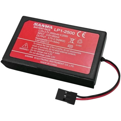 Vysílačové LiPo LP1-2500 3,7V Type-C pro M17S/Exzes ZIII/M17/MT-5