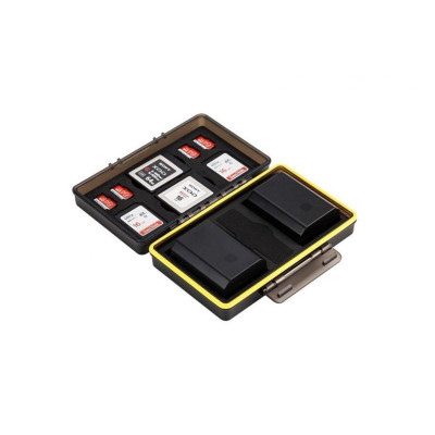 JJC Multifunkční úložný box na baterie a karty