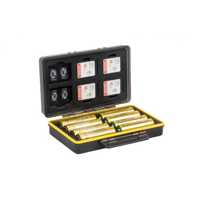 JJC Multifunkcionális tárolódoboz elemeknek és kártyáknak