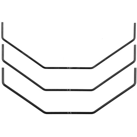 RC10T7 Set předních tyček stabilizátoru