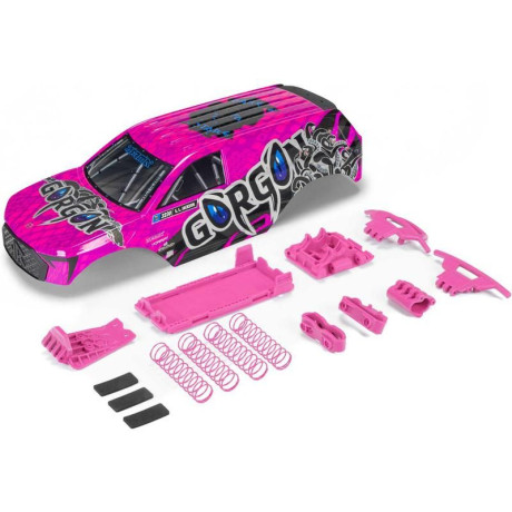 Arrma test Gorgon 1:10 rózsaszín/fekete