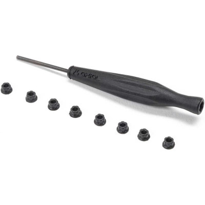 Axiális kerékanyák (8), anyakulcs: SCX30