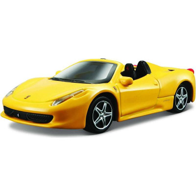 Bburago Ferrari 458 Spider 1:43 sárga