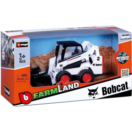 Bburago Bobcat gépek 10cm (12 darabos készlet)