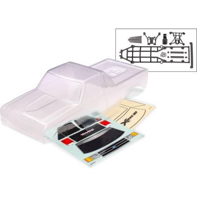 Traxxas karosszéria Ford F-150 HD átlátszó (X-Maxx MT-hez)