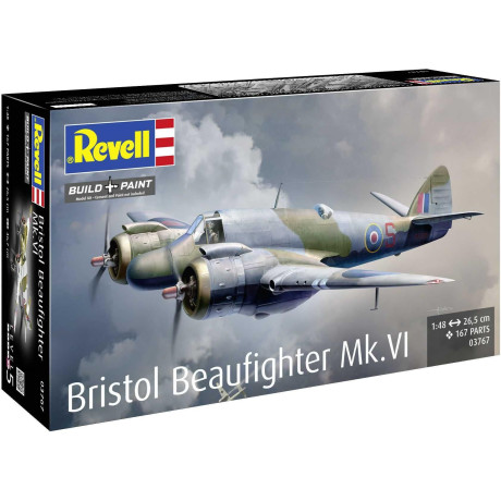 Plastic ModelKit letadlo 03767 - Bristol Beaufighter Mk. VI (1:48)