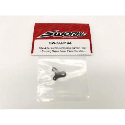 SWORKz uhlíková páka servosaveru, 1 ks.