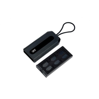 JJC Tárolódoboz memóriakártyáknak (4 Nintendo Switch játékkártya + 4 TF kártya)