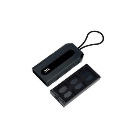 JJC Tárolódoboz memóriakártyáknak (4 Nintendo Switch játékkártya + 4 TF kártya)