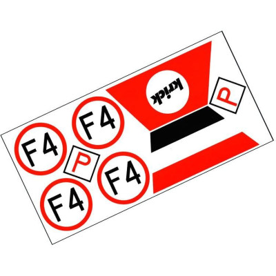 Krick Klemm L 25d 1:7: Samolepky