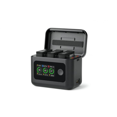 DJI OSMO 360 - Gyorstöltő állomás DJI OSMO 360/Action 5 Pro/Action 4 kamerákhoz