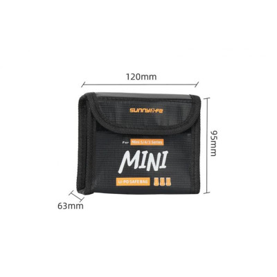 DJI Mini 5 Pro - Ohnivzdorná taška na baterie pro DJI Mini 5 Pro (3 baterie)