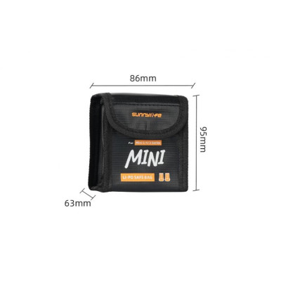 DJI Mini 5 Pro - Ohnivzdorná taška na baterii pro DJI Mini 5 Pro (2 baterie)