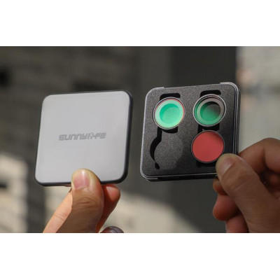 Insta 360 Go Ultra - Sunnylife Insta360 GO Ultra Pack 3 filtry (CPL+ND16+1/4 Black Mist)