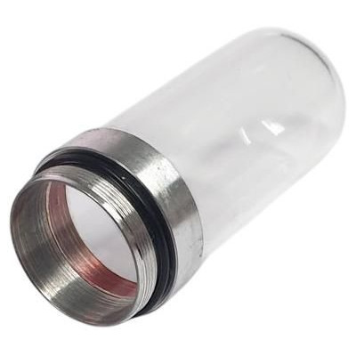 Krick üveglombik Stirling motorhoz ezüst színű