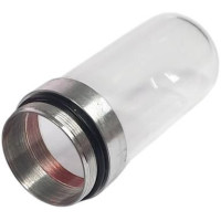 Cserealkatrész Stirling motorhoz ezüst: üveglombik.